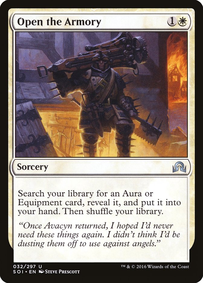 Open the Armory [Shadows over Innistrad] - Magic: The Gathering - Card Brawlers | Quebec | Canada |