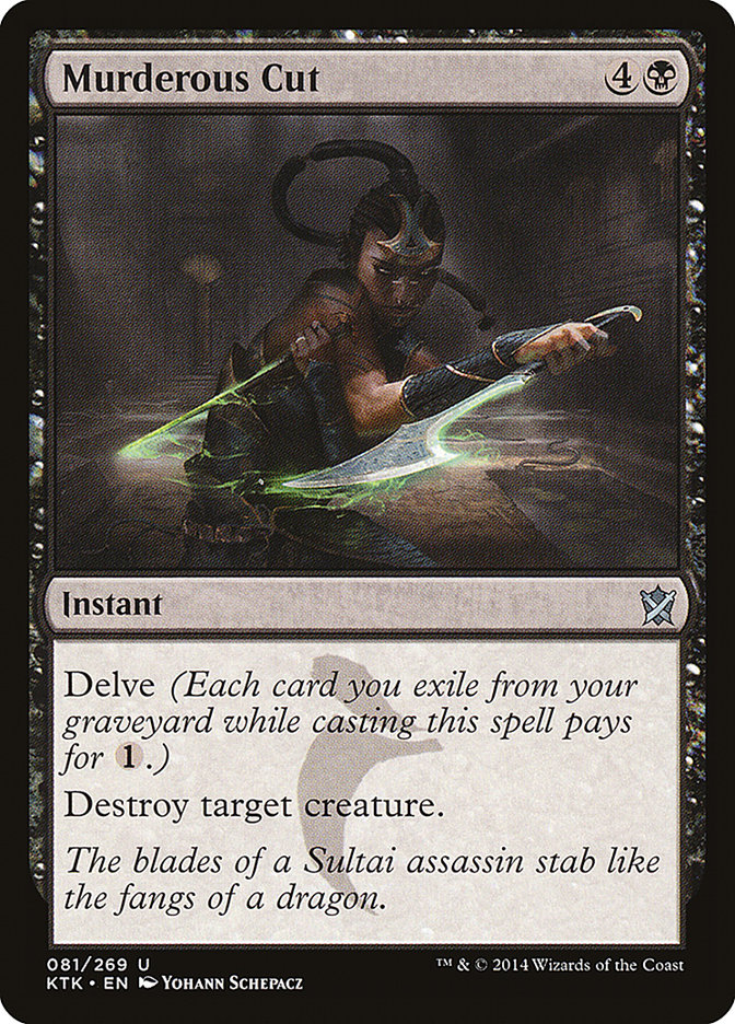 Murderous Cut [Khans of Tarkir] - Magic: The Gathering - Card Brawlers | Quebec | Canada |