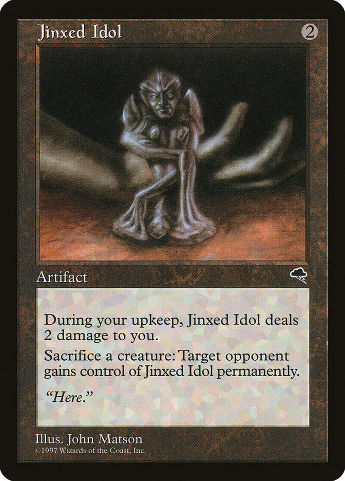 Jinxed Idol [Tempest] - Magic: The Gathering - Card Brawlers | Quebec | Canada |