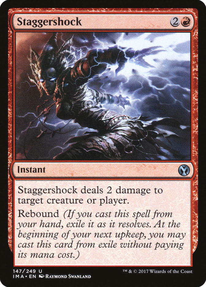 Staggershock [Iconic Masters] - Magic: The Gathering - Card Brawlers | Quebec | Canada |