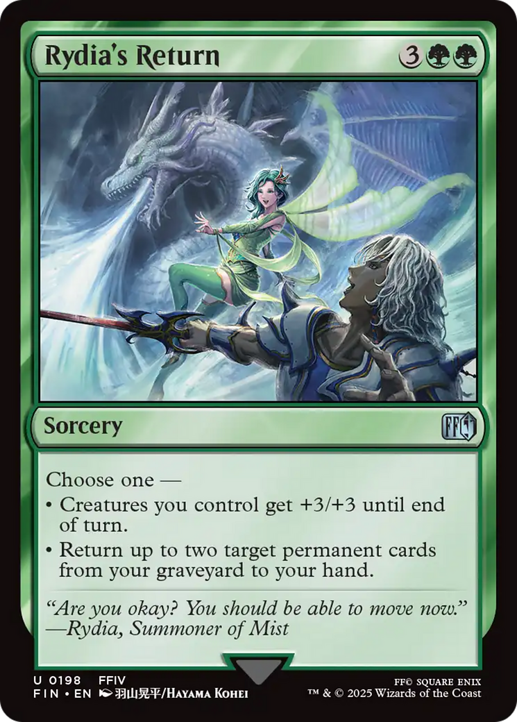 Rydia's Return [FINAL FANTASY] - Magic: The Gathering - Card Brawlers | Quebec | Canada |