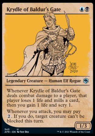 Krydle of Baldur's Gate (Showcase) [Dungeons & Dragons: Adventures in the Forgotten Realms] - Magic: The Gathering - Card Brawlers | Quebec | Canada |