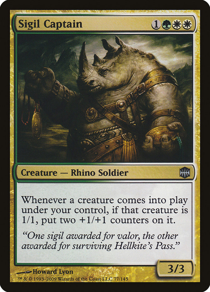 Sigil Captain [Alara Reborn] - Magic: The Gathering - Card Brawlers | Quebec | Canada |