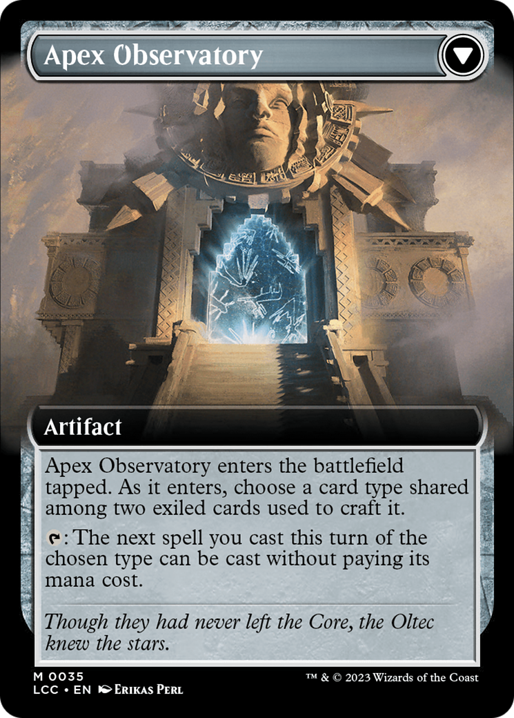 Eye of Ojer Taq // Apex Observatory (Extended Art) [The Lost Caverns of Ixalan Commander] - Magic: The Gathering - Card Brawlers | Quebec | Canada |