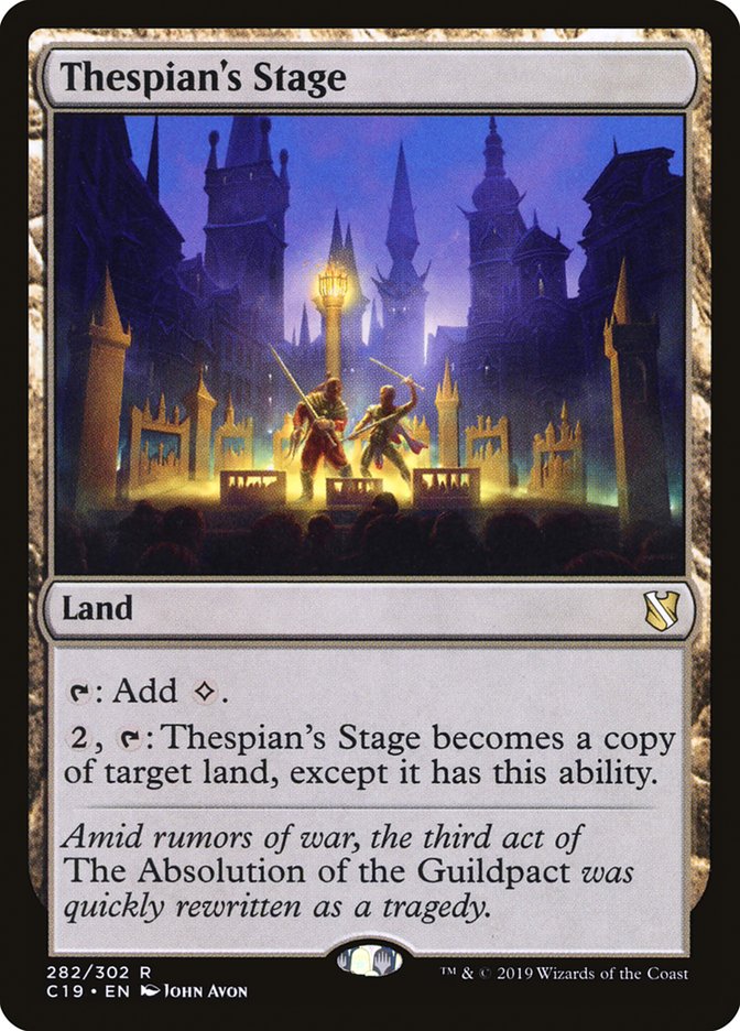Thespian's Stage [Commander 2019] - Magic: The Gathering - Card Brawlers | Quebec | Canada |