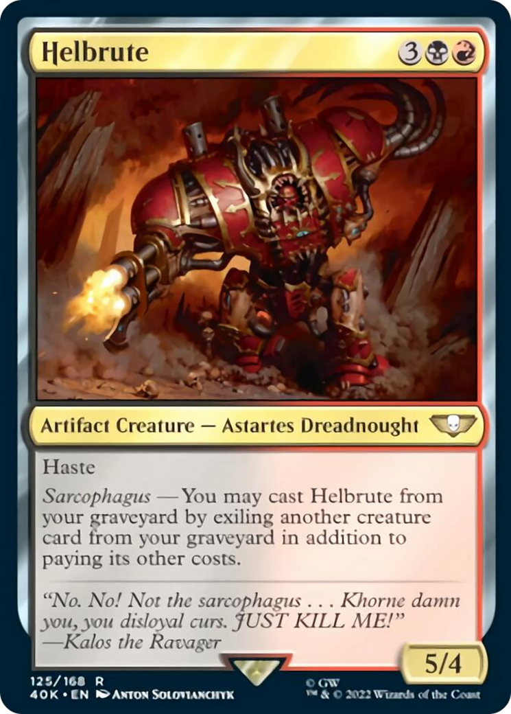 Helbrute [Warhammer 40,000] - Magic: The Gathering - Card Brawlers | Quebec | Canada |
