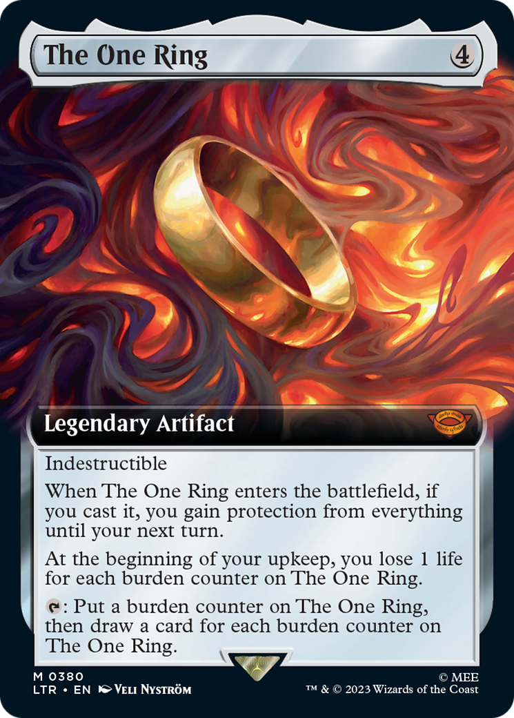 The One Ring (Extended Art) [The Lord of the Rings: Tales of Middle-Earth] - Magic: The Gathering - Card Brawlers | Quebec | Canada |