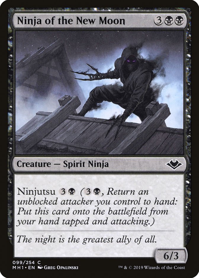 Ninja of the New Moon [Modern Horizons] - Magic: The Gathering - Card Brawlers | Quebec | Canada |