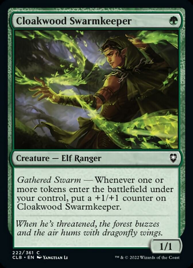 Cloakwood Swarmkeeper [Commander Legends: Battle for Baldur's Gate] - Magic: The Gathering - Card Brawlers | Quebec | Canada |
