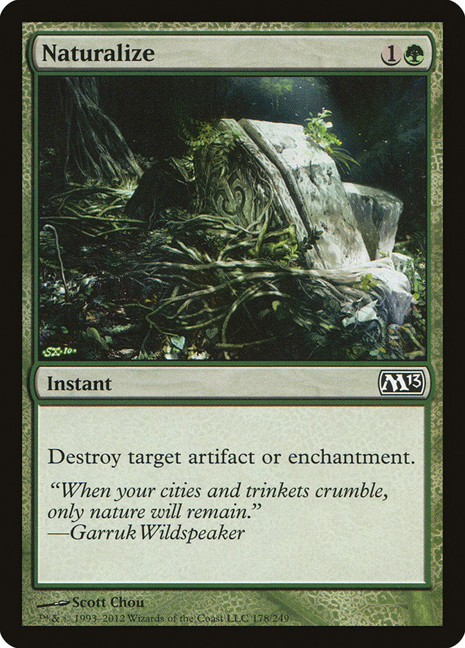 Naturalize [Magic 2013] - Magic: The Gathering - Card Brawlers | Quebec | Canada |