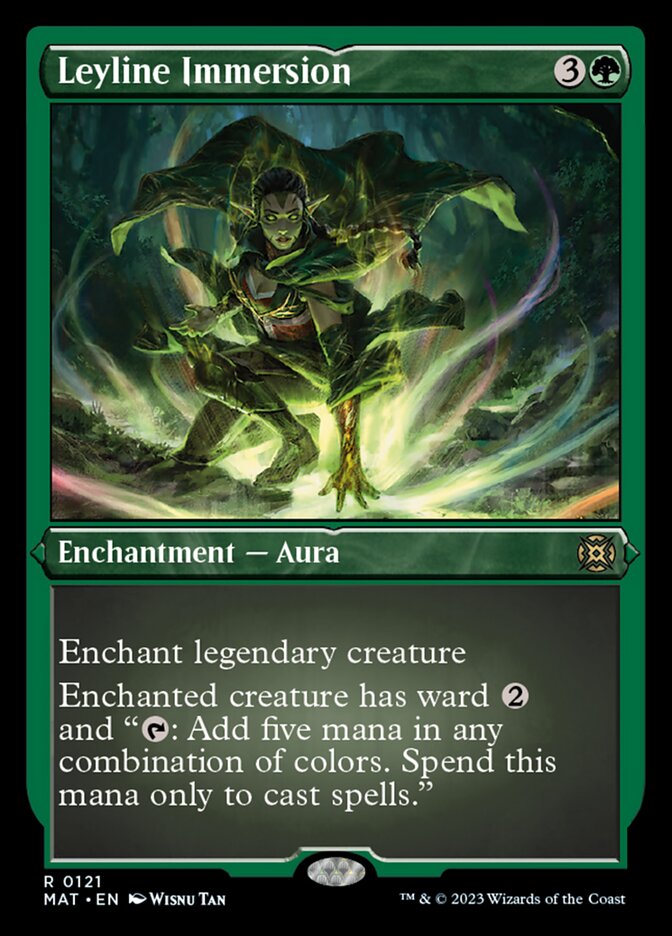 Leyline Immersion (Foil Etched) [March of the Machine: The Aftermath] - Magic: The Gathering - Card Brawlers | Quebec | Canada |