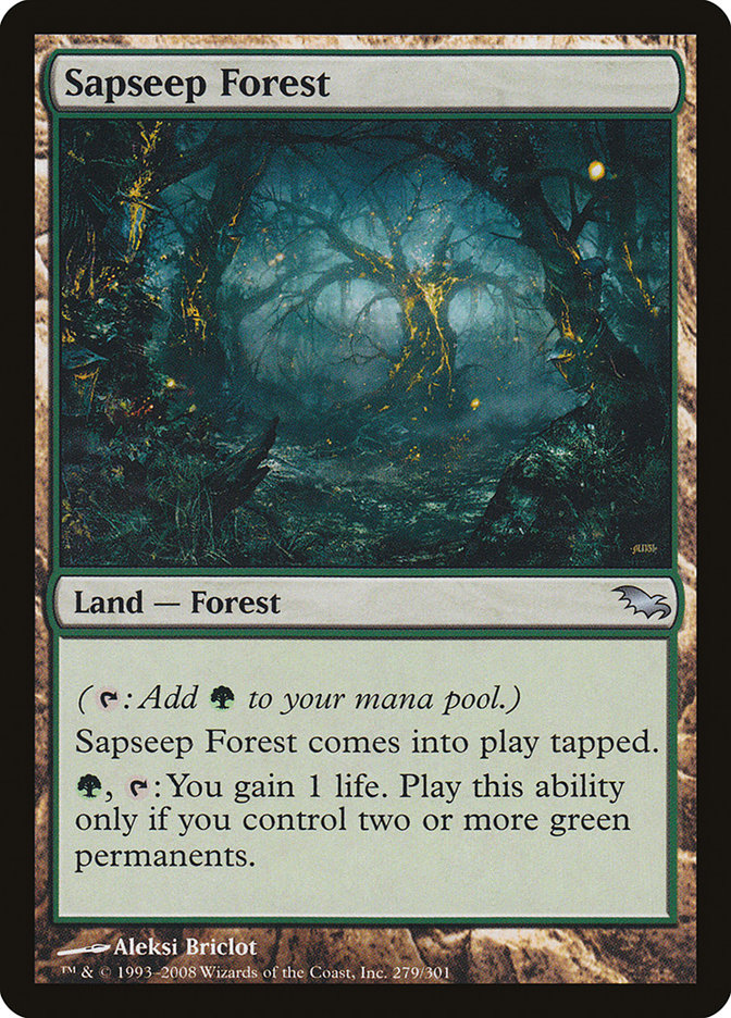 Sapseep Forest [Shadowmoor] - Magic: The Gathering - Card Brawlers | Quebec | Canada |