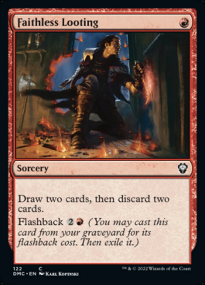 Faithless Looting [Dominaria United Commander] - Magic: The Gathering - Card Brawlers | Quebec | Canada |