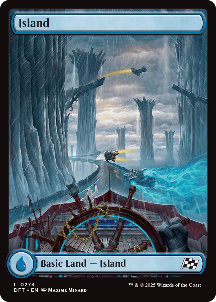 Island (0273) [Aetherdrift] - Magic: The Gathering - Card Brawlers | Quebec | Canada |