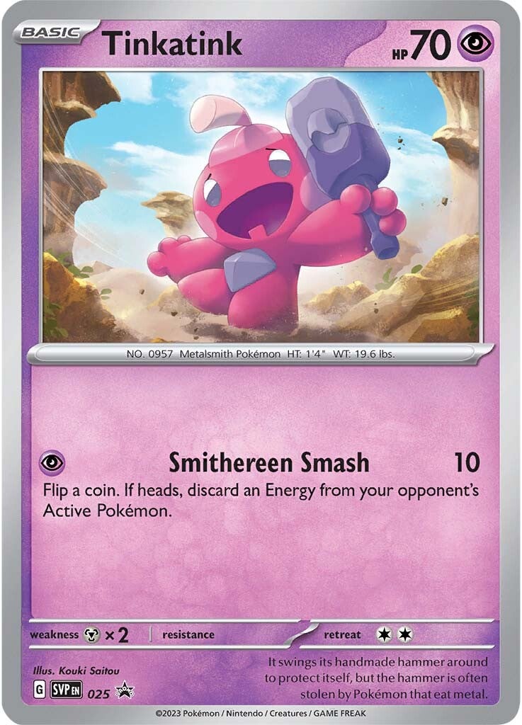 Tinkatink (025) [Scarlet & Violet: Black Star Promos] - Pokémon - Card Brawlers | Quebec | Canada |