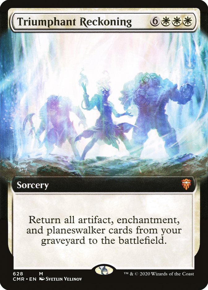 Triumphant Reckoning (Extended Art) [Commander Legends] - Magic: The Gathering - Card Brawlers | Quebec | Canada |