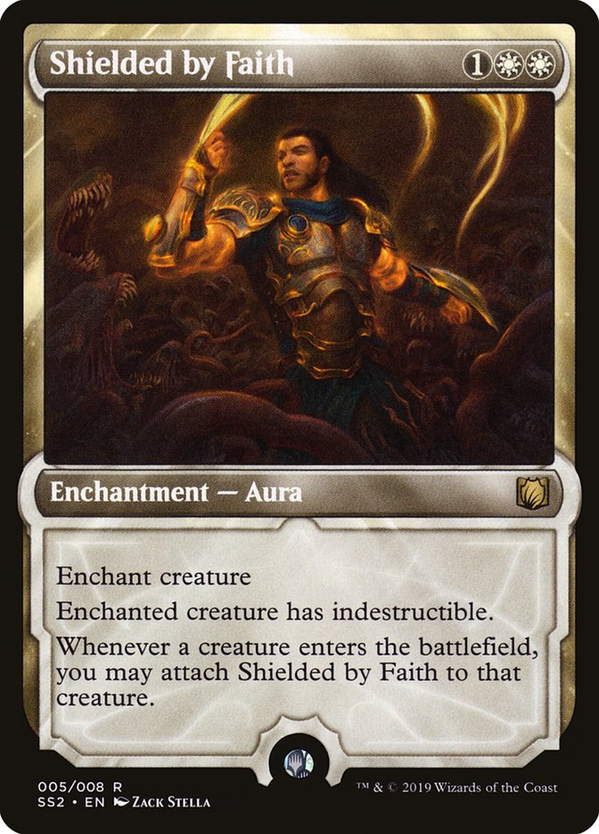 Shielded by Faith [Signature Spellbook: Gideon] - Magic: The Gathering - Card Brawlers | Quebec | Canada |