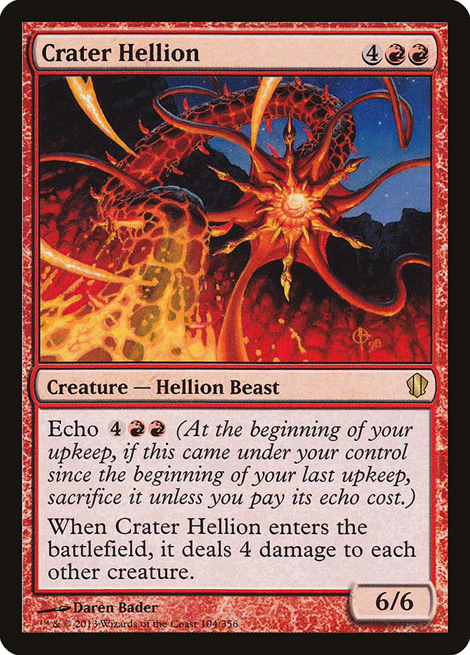 Crater Hellion [Commander 2013] - Magic: The Gathering - Card Brawlers | Quebec | Canada |