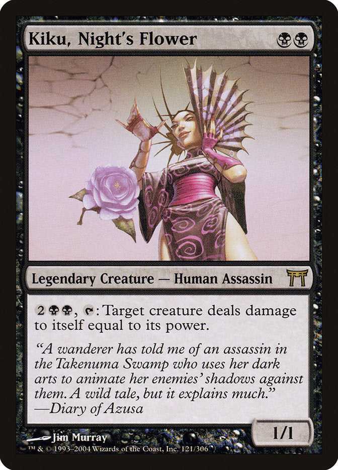 Kiku, Night's Flower [Champions of Kamigawa] - Magic: The Gathering - Card Brawlers | Quebec | Canada |