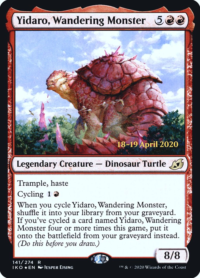 Yidaro, Wandering Monster [Ikoria: Lair of Behemoths Prerelease Promos] - Magic: The Gathering - Card Brawlers | Quebec | Canada |