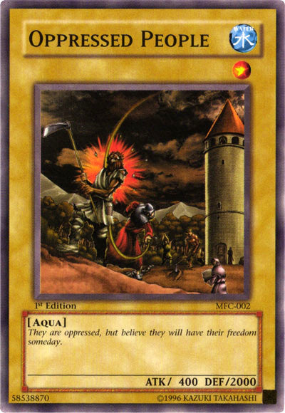 Oppressed People [MFC-002] Common - Yu-Gi-Oh! - Card Brawlers | Quebec | Canada |