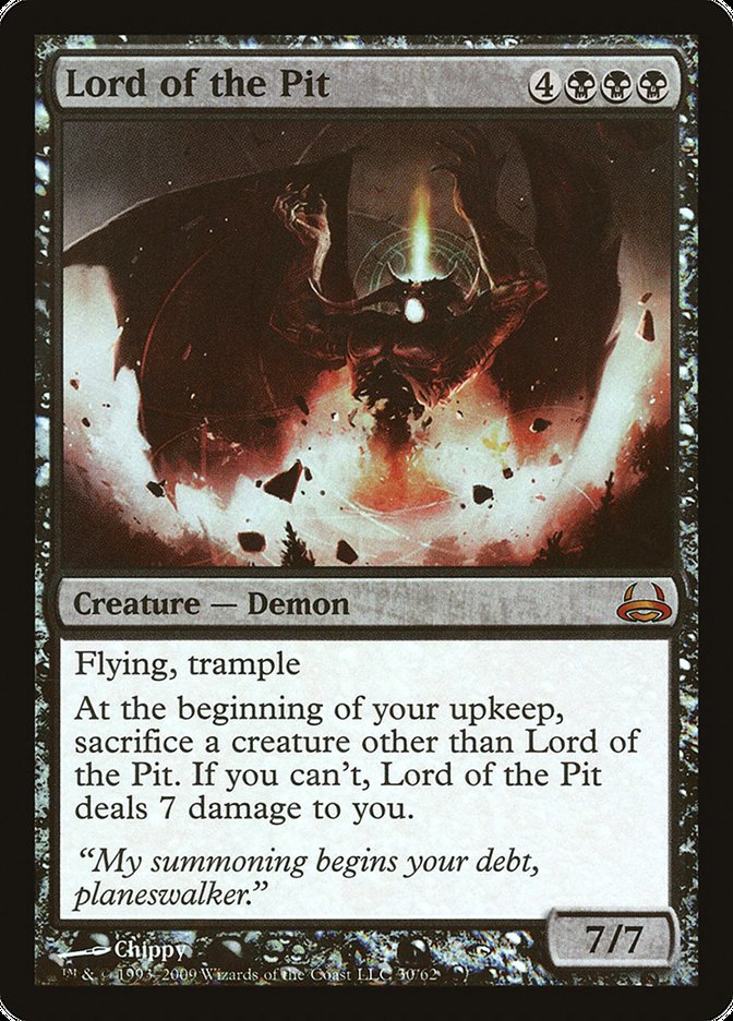 Lord of the Pit [Duel Decks: Divine vs. Demonic] - Magic: The Gathering - Card Brawlers | Quebec | Canada |