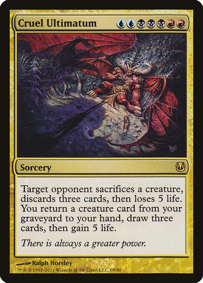 Cruel Ultimatum [Duel Decks: Ajani vs. Nicol Bolas] - Magic: The Gathering - Card Brawlers | Quebec | Canada |
