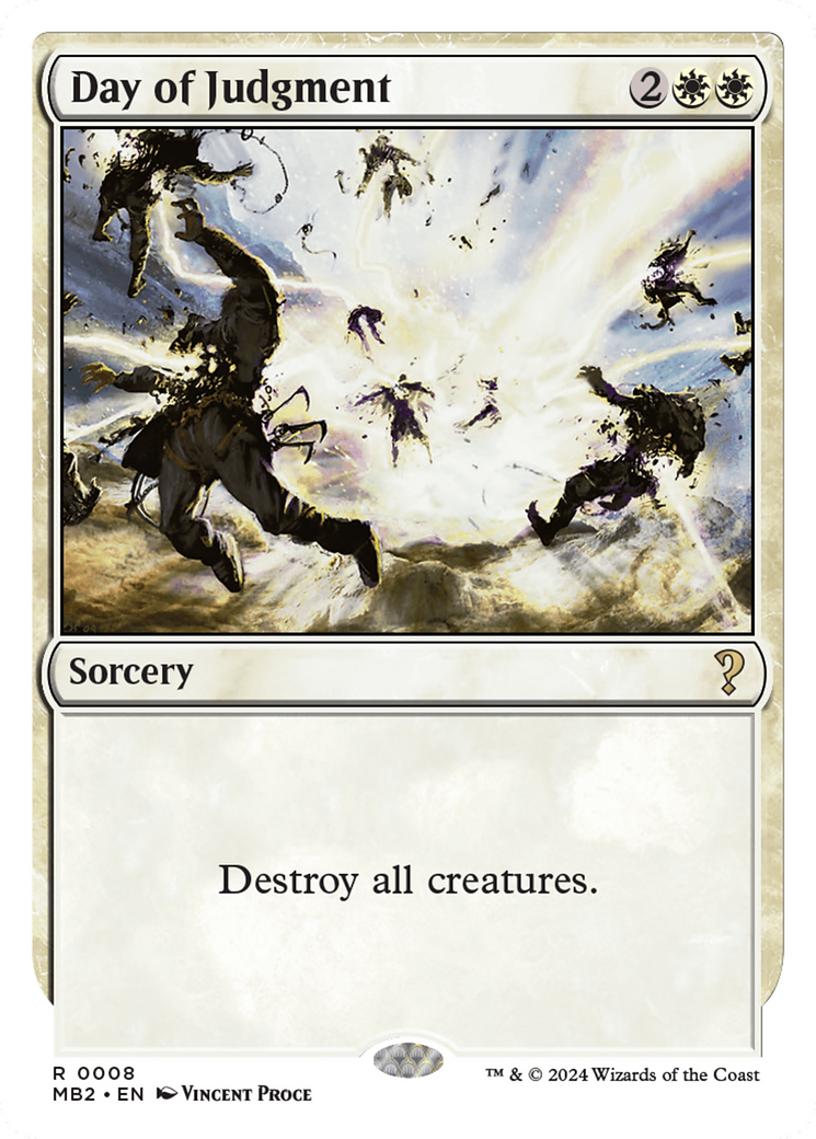 Day of Judgment (White Border) [Mystery Booster 2] - Magic: The Gathering - Card Brawlers | Quebec | Canada |