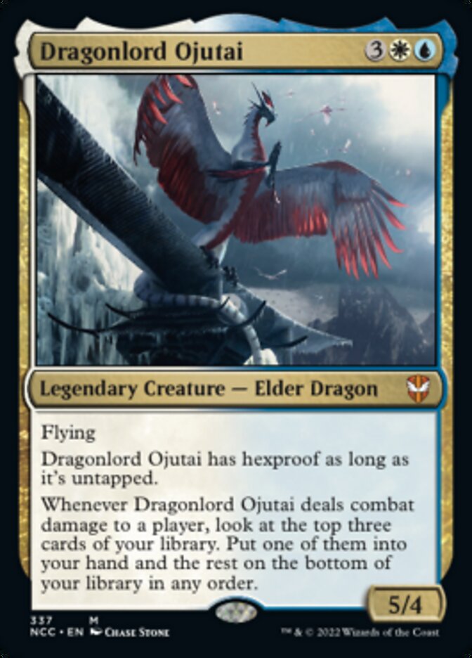 Dragonlord Ojutai [Streets of New Capenna Commander] - Magic: The Gathering - Card Brawlers | Quebec | Canada |