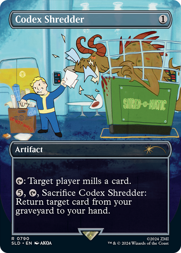 Codex Shredder (Rainbow Foil) [Secret Lair Drop Series] - Magic: The Gathering - Card Brawlers | Quebec | Canada |