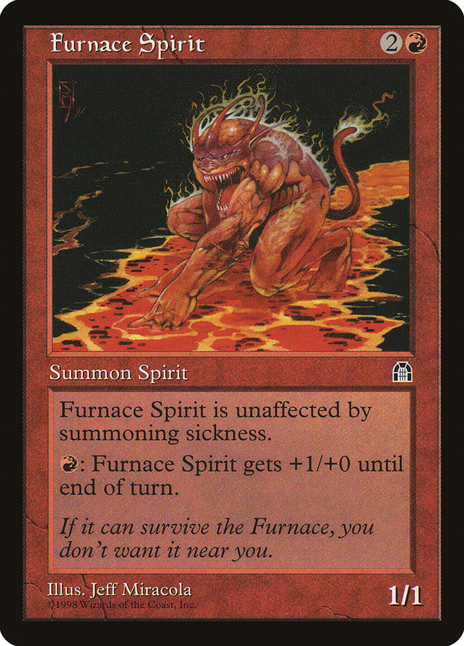 Furnace Spirit [Stronghold] - Magic: The Gathering - Card Brawlers | Quebec | Canada |