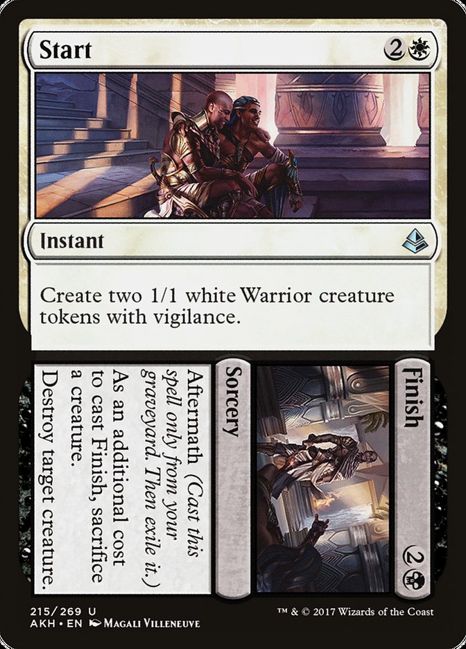 Start // Finish [Amonkhet] - Magic: The Gathering - Card Brawlers | Quebec | Canada |