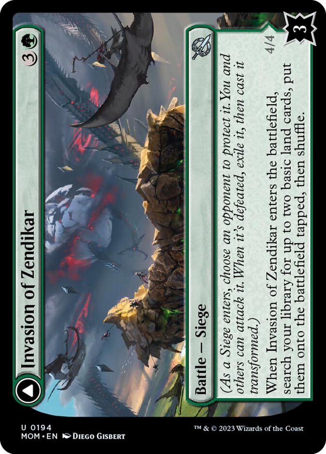 Invasion of Zendikar // Awakened Skyclave [March of the Machine] - Magic: The Gathering - Card Brawlers | Quebec | Canada |