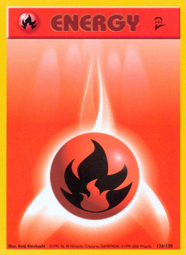 Fire Energy (126/130) [Base Set 2] - Pokémon - Card Brawlers | Quebec | Canada |
