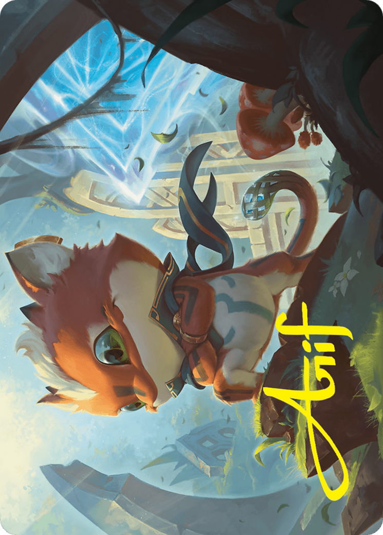 Loot, Exuberant Explorer Art Card (12/54) (Gold-Stamped Signature) [Foundations Art Series] - Magic: The Gathering - Card Brawlers | Quebec | Canada |