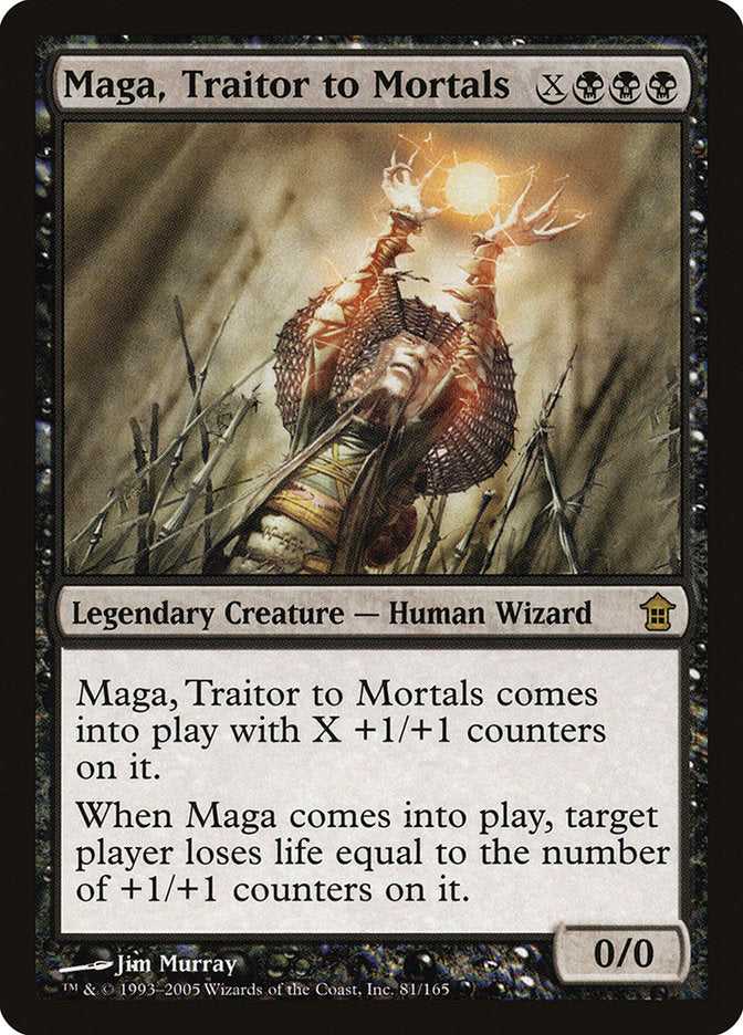 Maga, Traitor to Mortals [Saviors of Kamigawa] - Magic: The Gathering - Card Brawlers | Quebec | Canada |