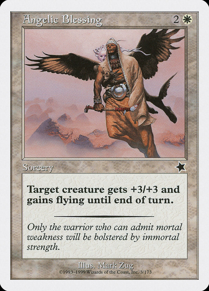 Angelic Blessing [Starter 1999] - Magic: The Gathering - Card Brawlers | Quebec | Canada |