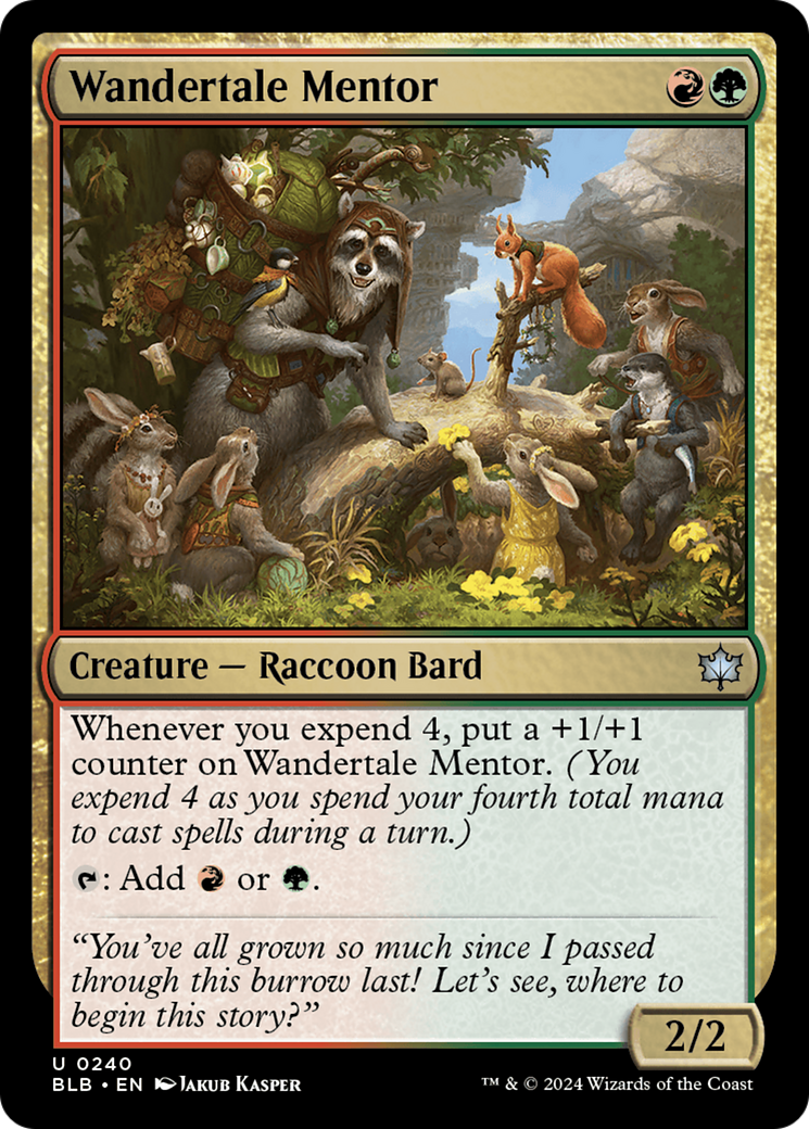 Wandertale Mentor [Bloomburrow] - Magic: The Gathering - Card Brawlers | Quebec | Canada |