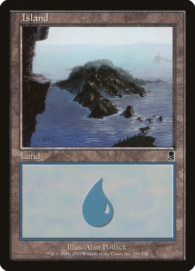 Island (335) [Odyssey] - Magic: The Gathering - Card Brawlers | Quebec | Canada |