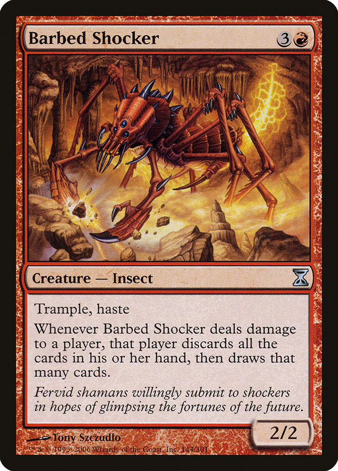 Barbed Shocker [Time Spiral] - Magic: The Gathering - Card Brawlers | Quebec | Canada |