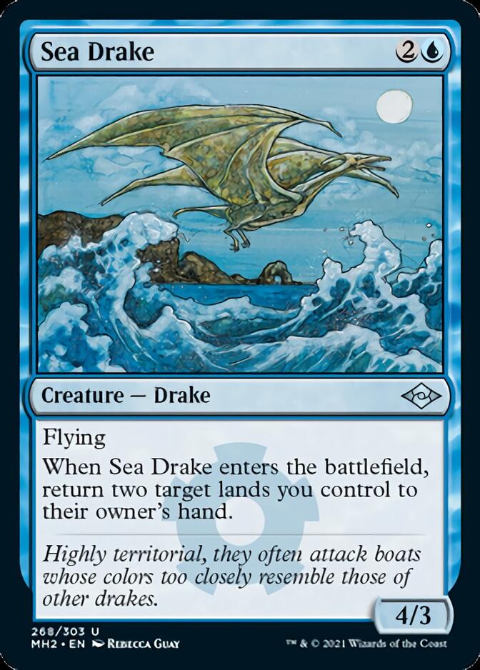 Sea Drake (Foil Etched) [Modern Horizons 2] - Magic: The Gathering - Card Brawlers | Quebec | Canada |