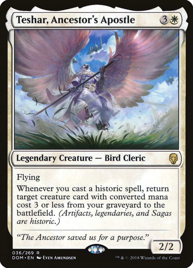 Teshar, Ancestor's Apostle [Dominaria] - Magic: The Gathering - Card Brawlers | Quebec | Canada |