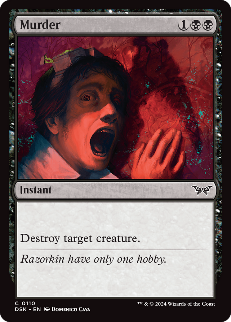 Murder [Duskmourn: House of Horror] - Magic: The Gathering - Card Brawlers | Quebec | Canada |