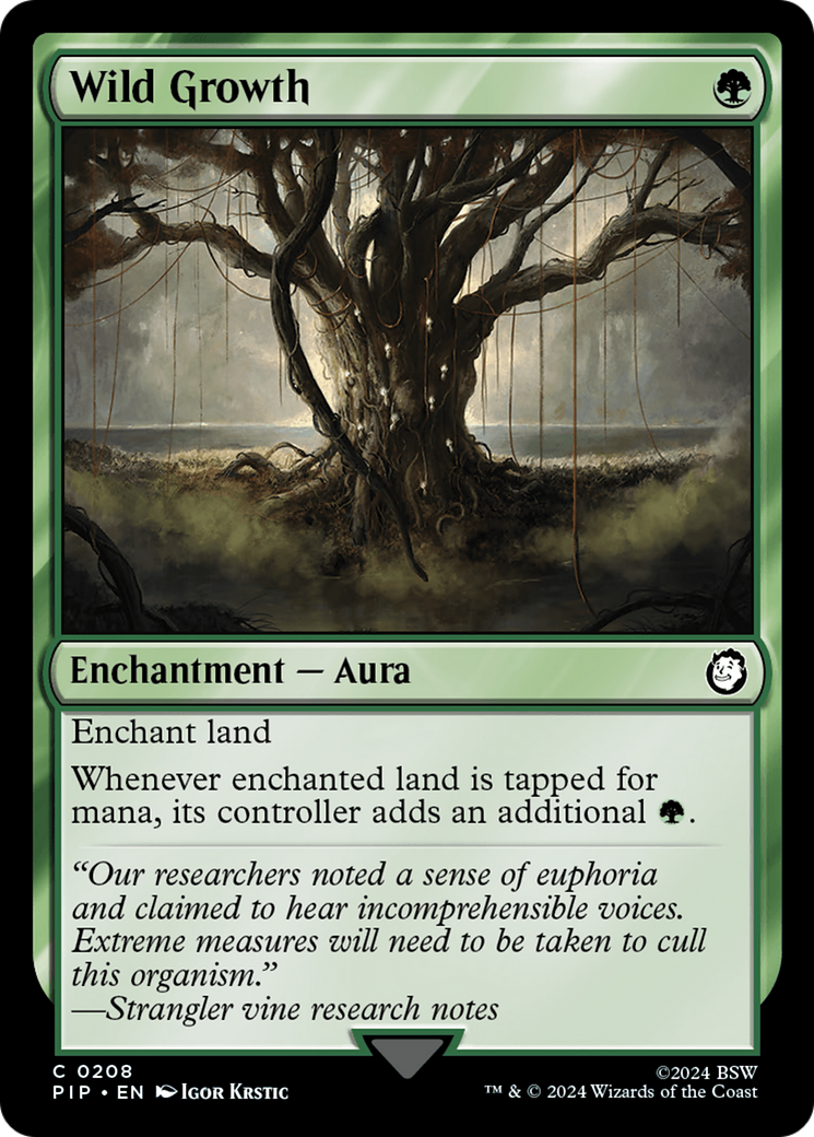Wild Growth [Fallout] - Magic: The Gathering - Card Brawlers | Quebec | Canada |