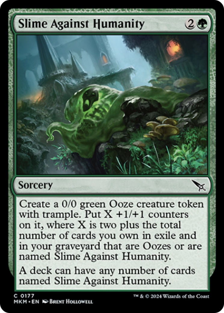 Slime Against Humanity [Murders at Karlov Manor] - Magic: The Gathering - Card Brawlers | Quebec | Canada |