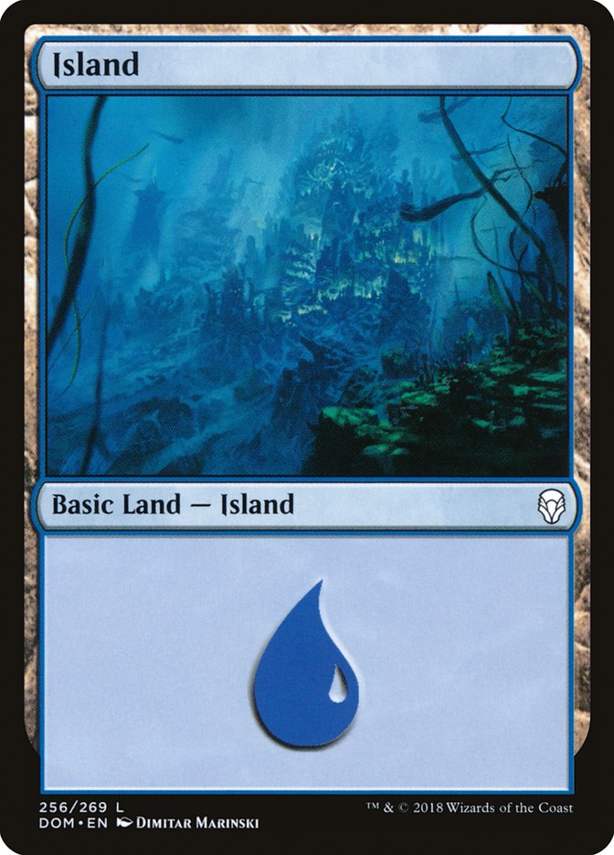 Island (256) [Dominaria] - Magic: The Gathering - Card Brawlers | Quebec | Canada |
