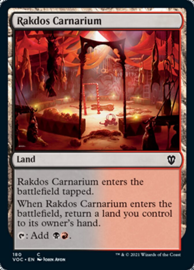 Rakdos Carnarium [Innistrad: Crimson Vow Commander] - Magic: The Gathering - Card Brawlers | Quebec | Canada |