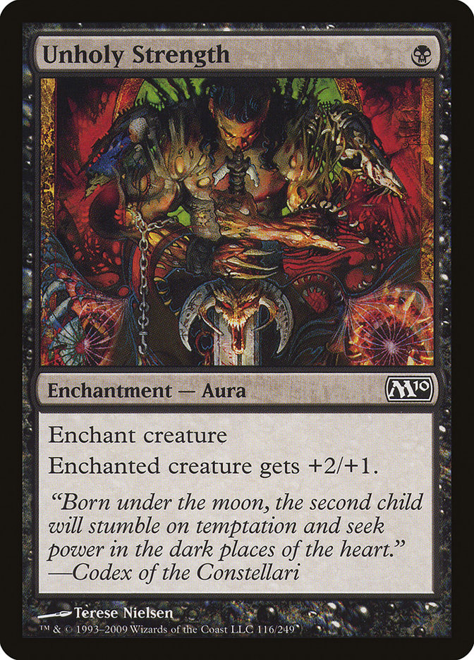 Unholy Strength [Magic 2010] - Magic: The Gathering - Card Brawlers | Quebec | Canada |