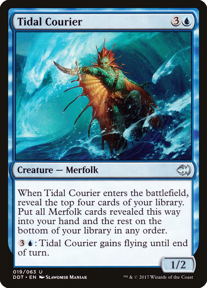Tidal Courier [Duel Decks: Merfolk vs. Goblins] - Magic: The Gathering - Card Brawlers | Quebec | Canada |