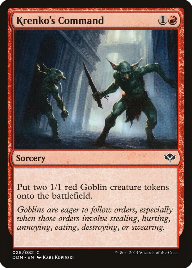 Krenko's Command [Duel Decks: Speed vs. Cunning] - Magic: The Gathering - Card Brawlers | Quebec | Canada |